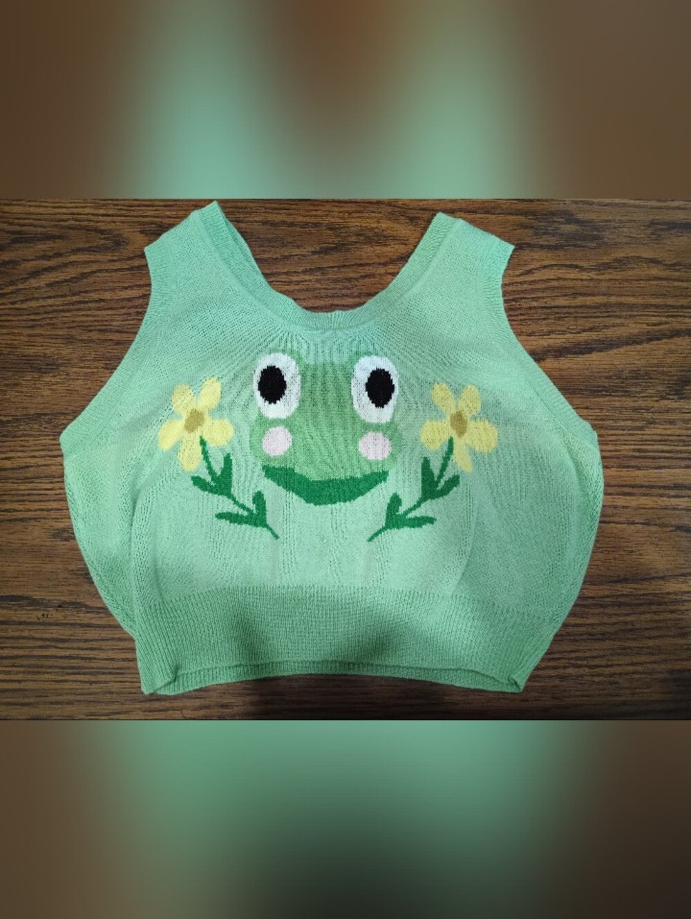 Women L Thorn & Fable Crop Top. Has A Small Snag, Perfect Condition Otherwise